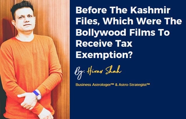 Before The Kashmir Files, Which Were The Bollywood Films To Receive Tax Exemption?