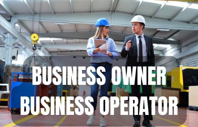 Business Owner vs. Operator