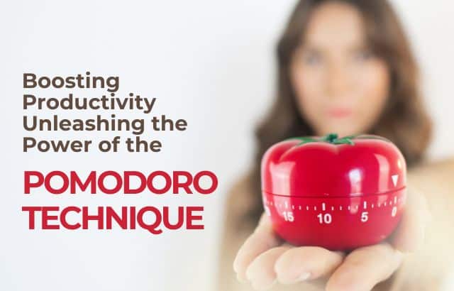 Boosting Productivity: Unleashing the Power of the Pomodoro Technique