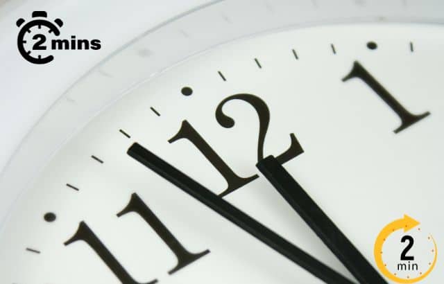 The 'Two-Minute Rule': 