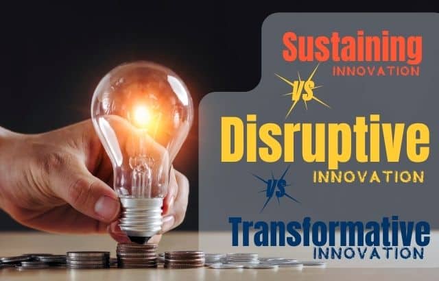 Understanding Types of Innovation: Sustaining, Disruptive, and Transformative
